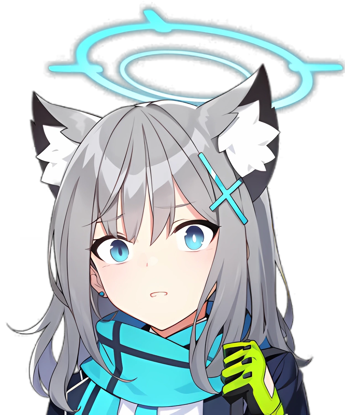 白子 -新增差分-（シロコ）——基沃托斯差分立绘 - 哔哩哔哩