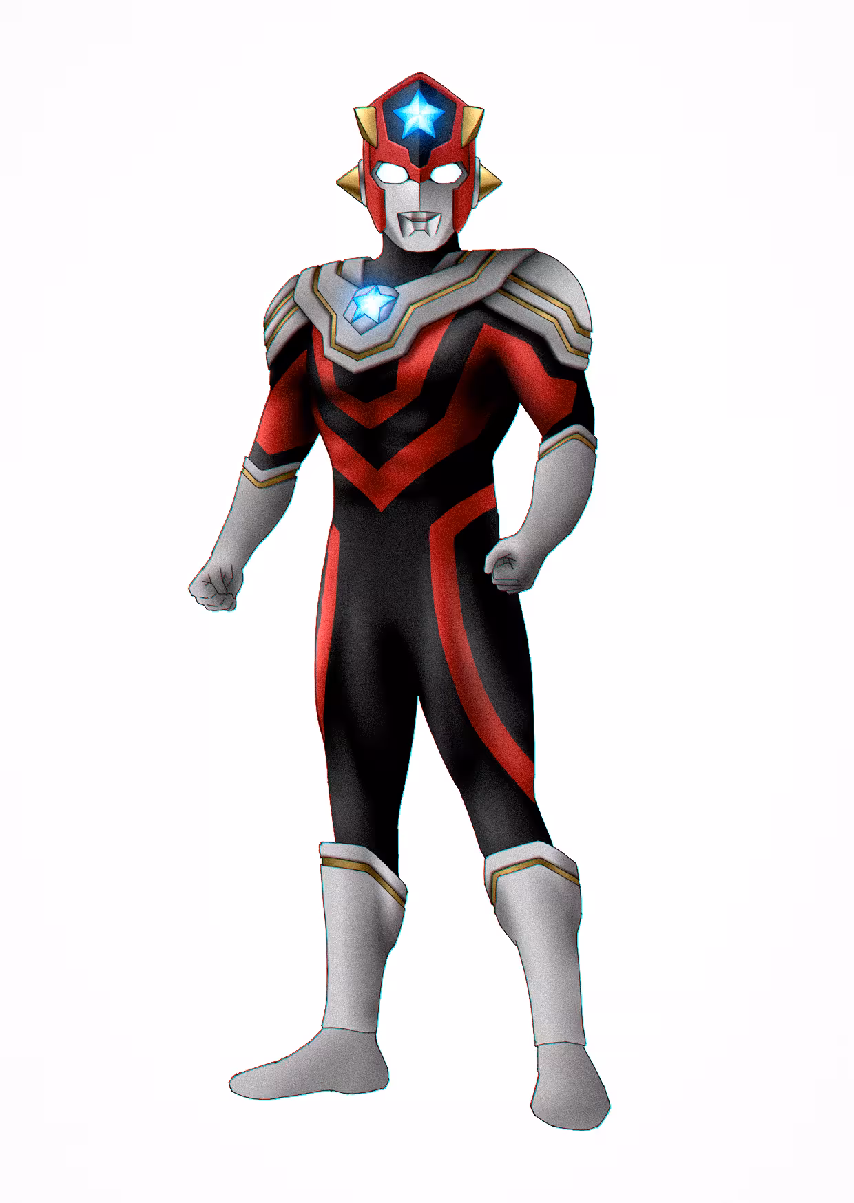 泰塔斯奥特曼平成风格再设计