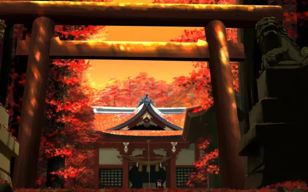 鸟居美图 壁纸 哔哩哔哩