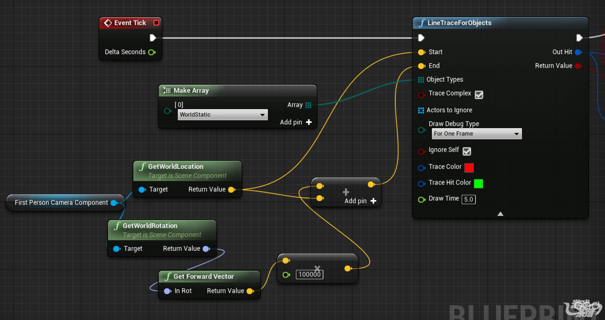 【ue4】虚幻引擎4蓝图学习总结（一） 哔哩哔哩