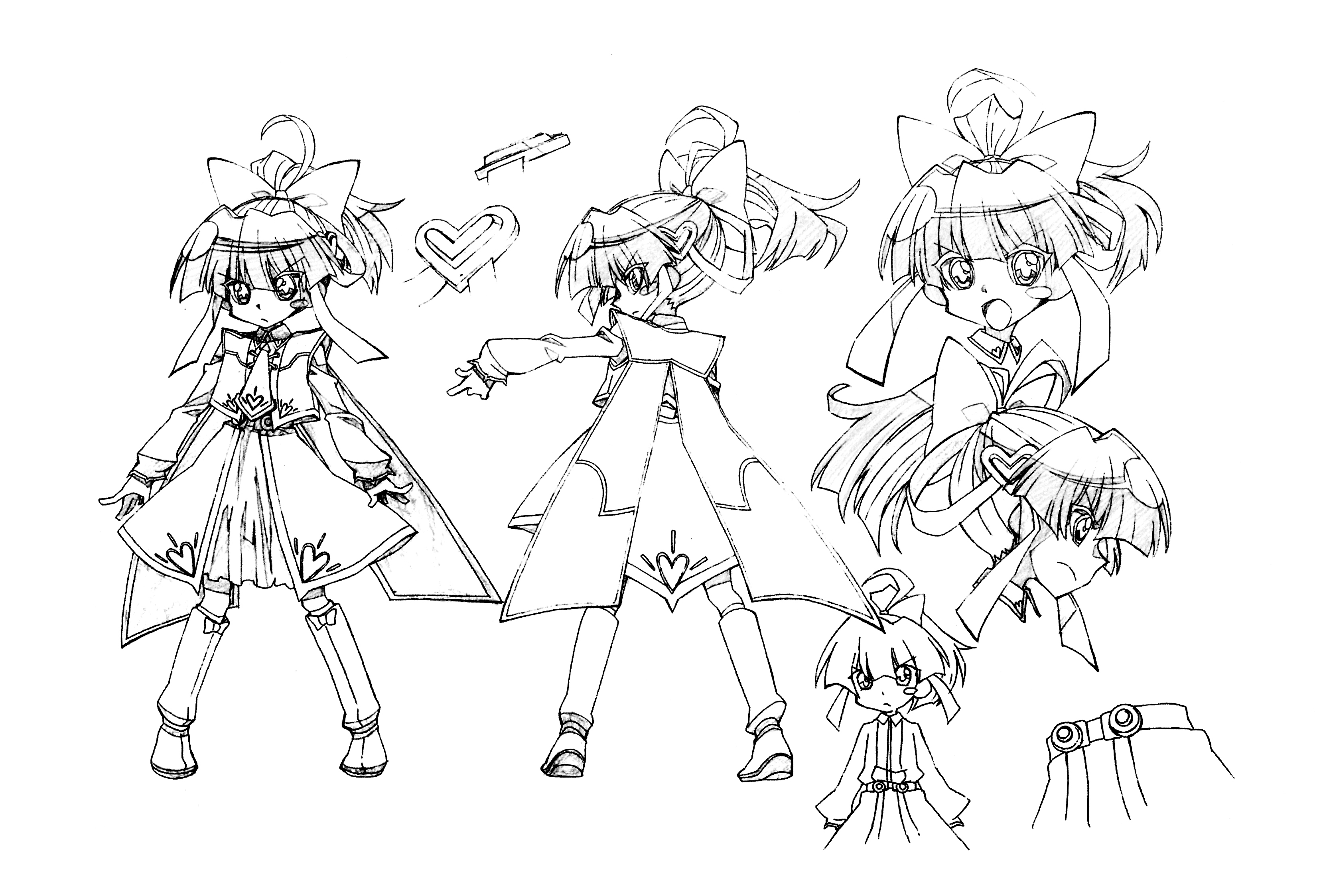 魔法少女伊莉雅 作画资料(下)