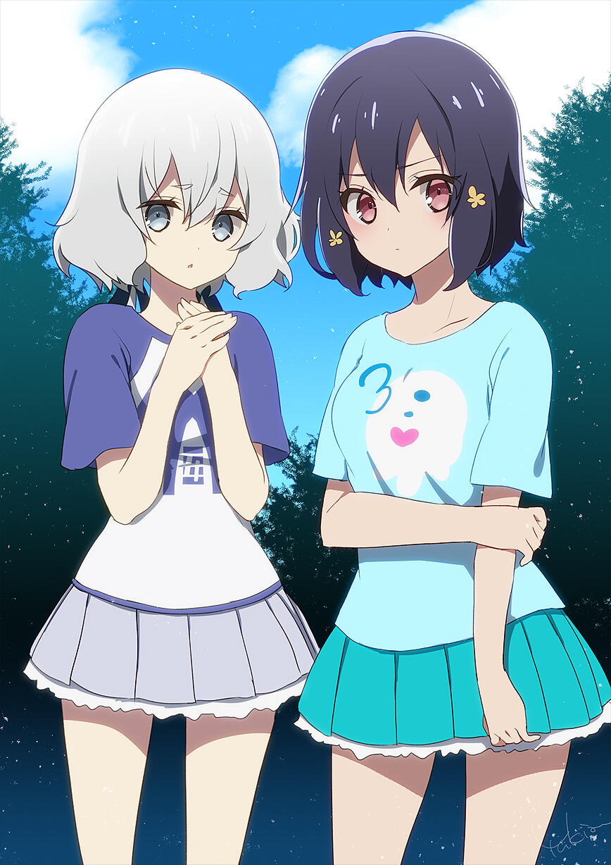 【佐贺偶像是传奇佐贺偶像是传奇 卷土重来】水野爱×绀野纯子（轻百合橘里橘气） 哔哩哔哩 