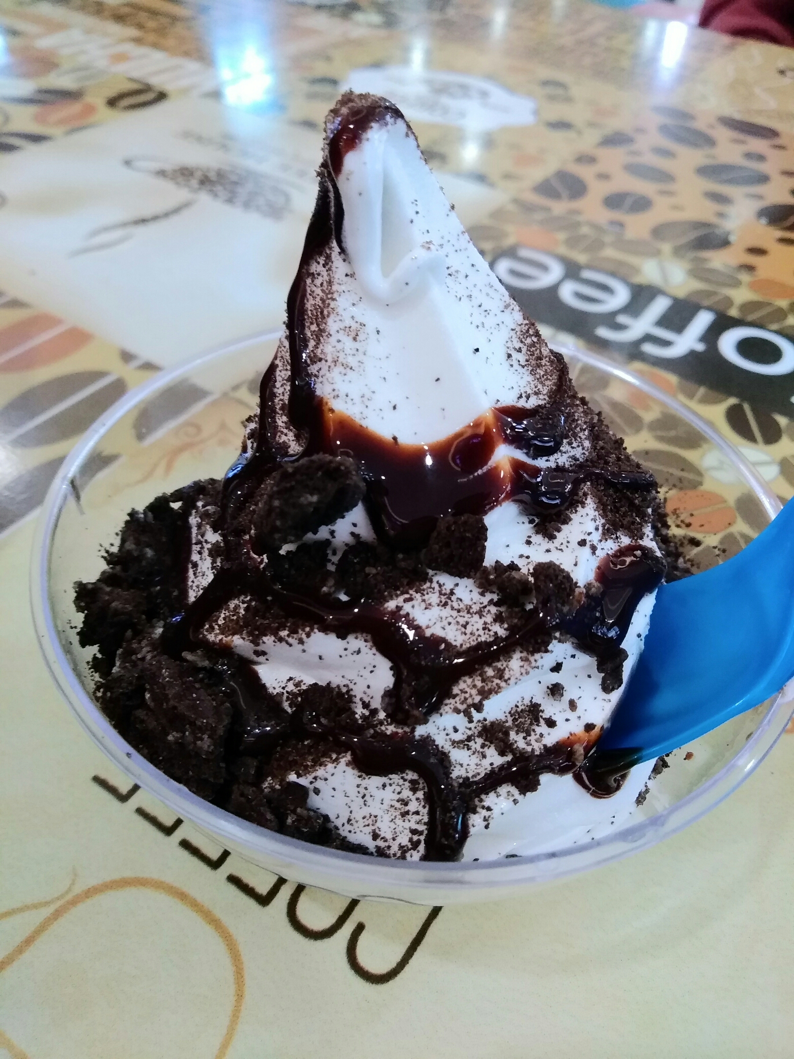 今天吃的df冰淇淋