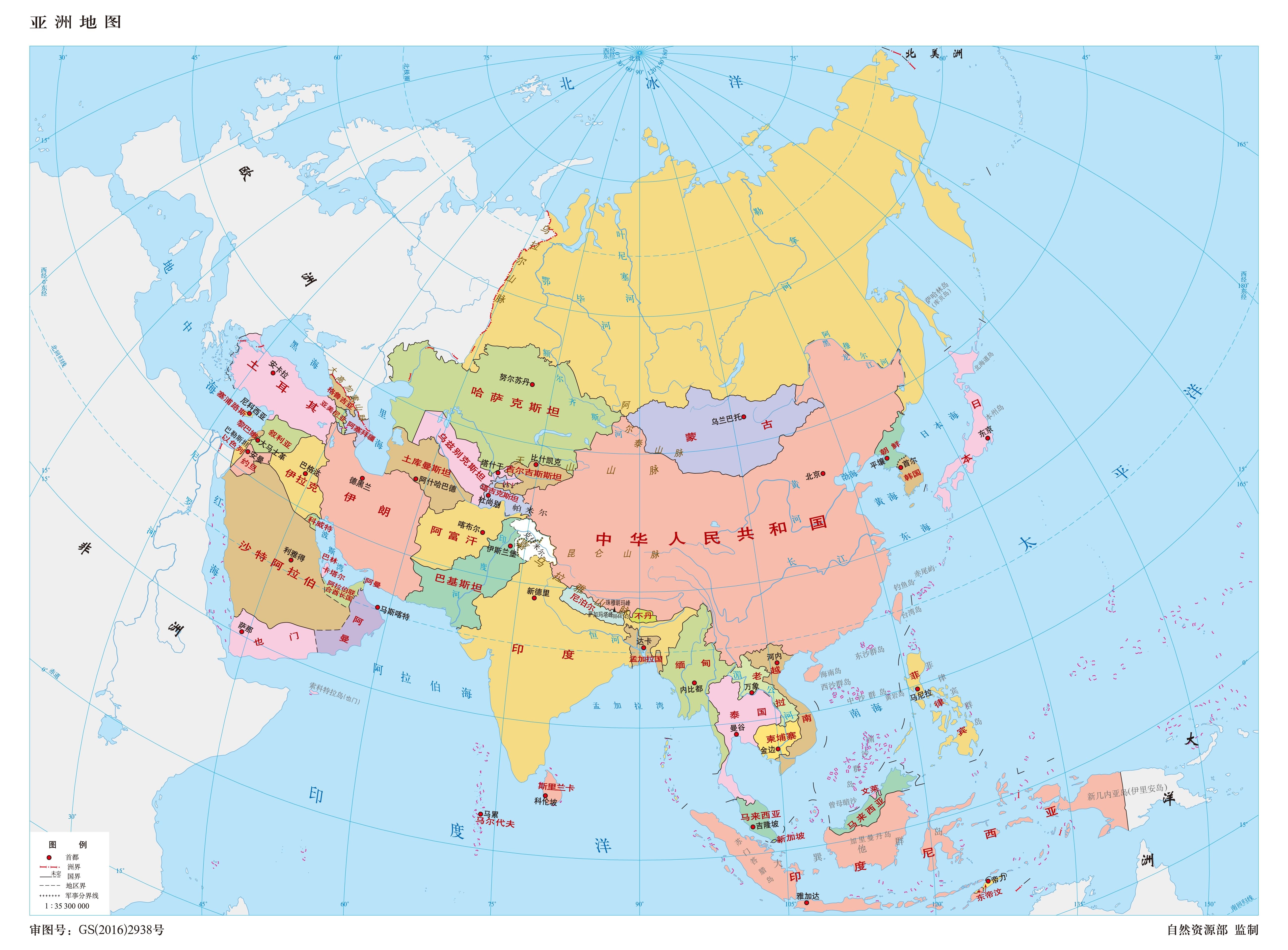 东南亚地形图_地理知识地图查询