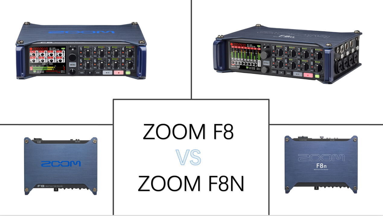 Zoom F8 VS Zoom F8N 哔哩哔哩