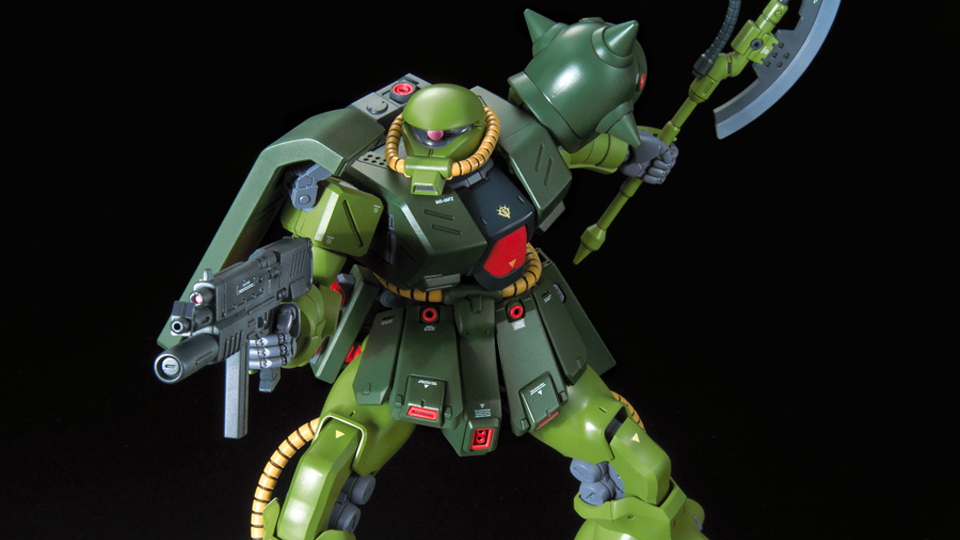 新钢|『逢年怀念的热血青年』re/100 ms-06fz 扎古Ⅱ改7月20日发售!