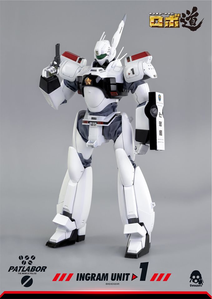 threezero《机动警察》官图公布,这份情怀必须买单!