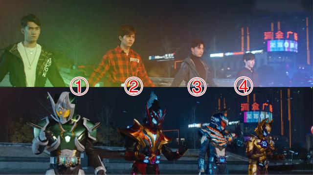 同样是四人变身,"灭亡迅雷"完虐铠甲猎铠,四帅变身竟玩ps换图