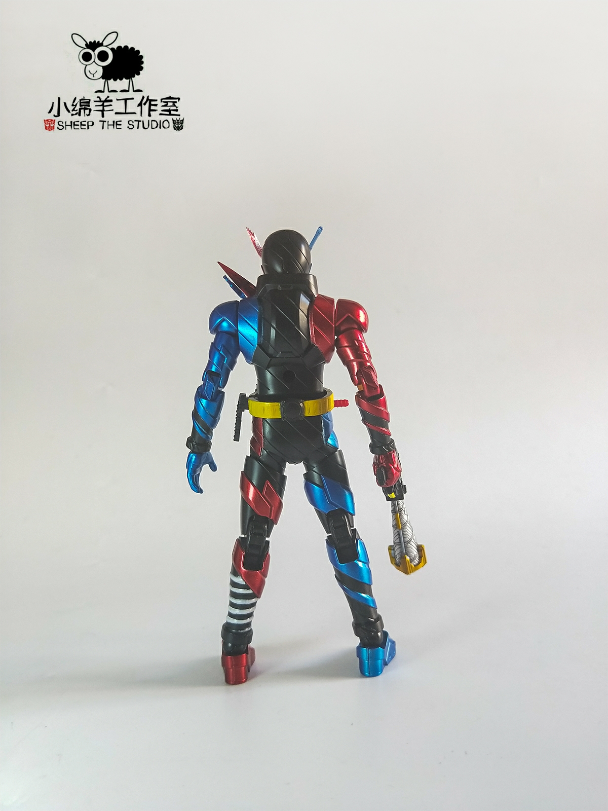 假面骑士build拼装版重涂