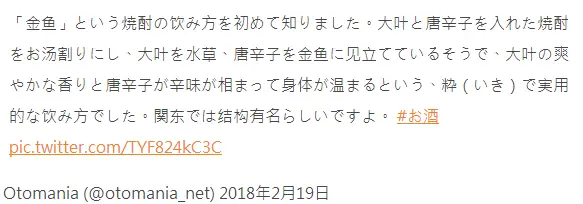 烧酒 辣椒 金鱼喝法 带你开辟美酒新世界 哔哩哔哩