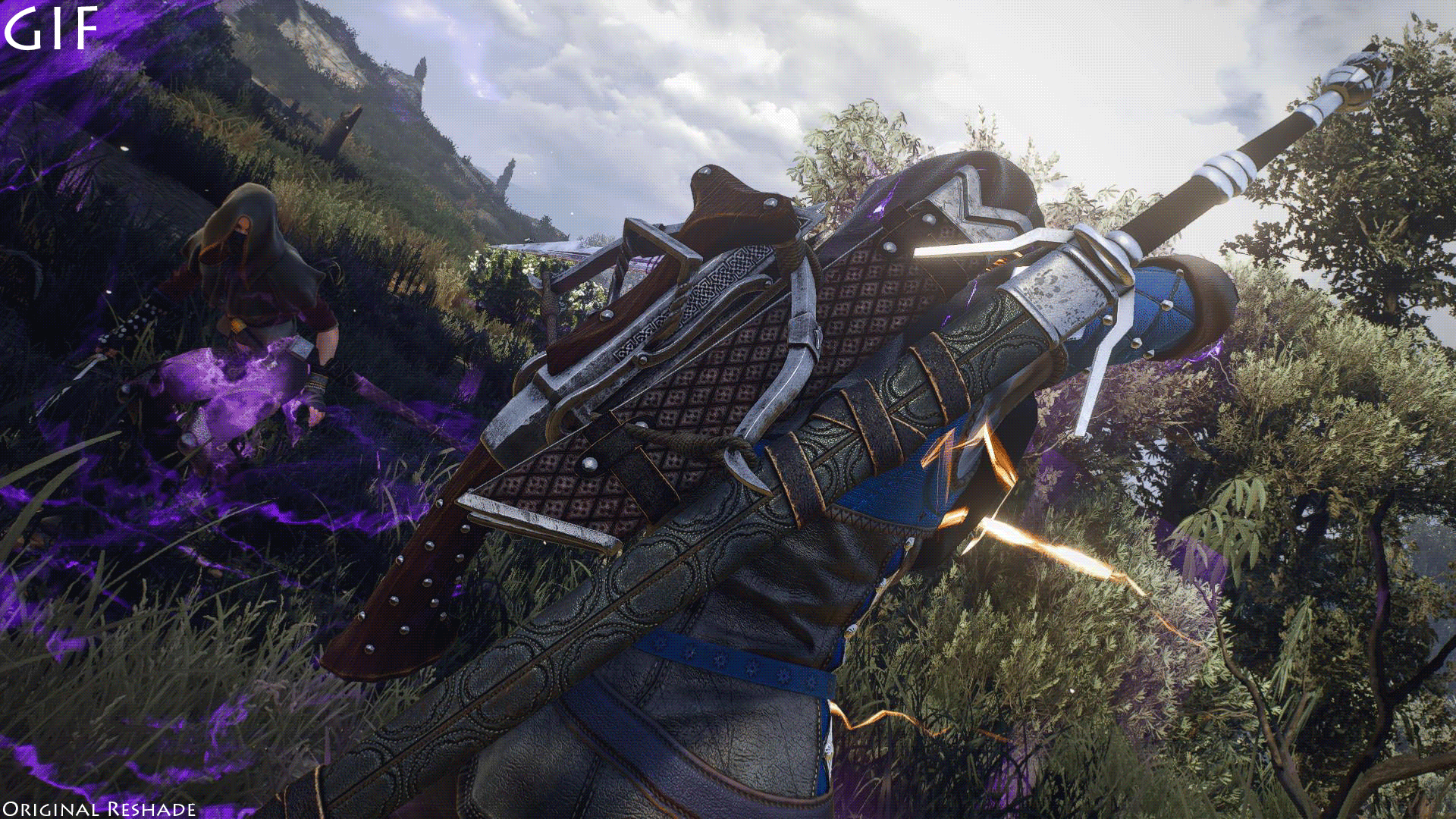 【多大图】【reshade】【巫师3】画质动图对比