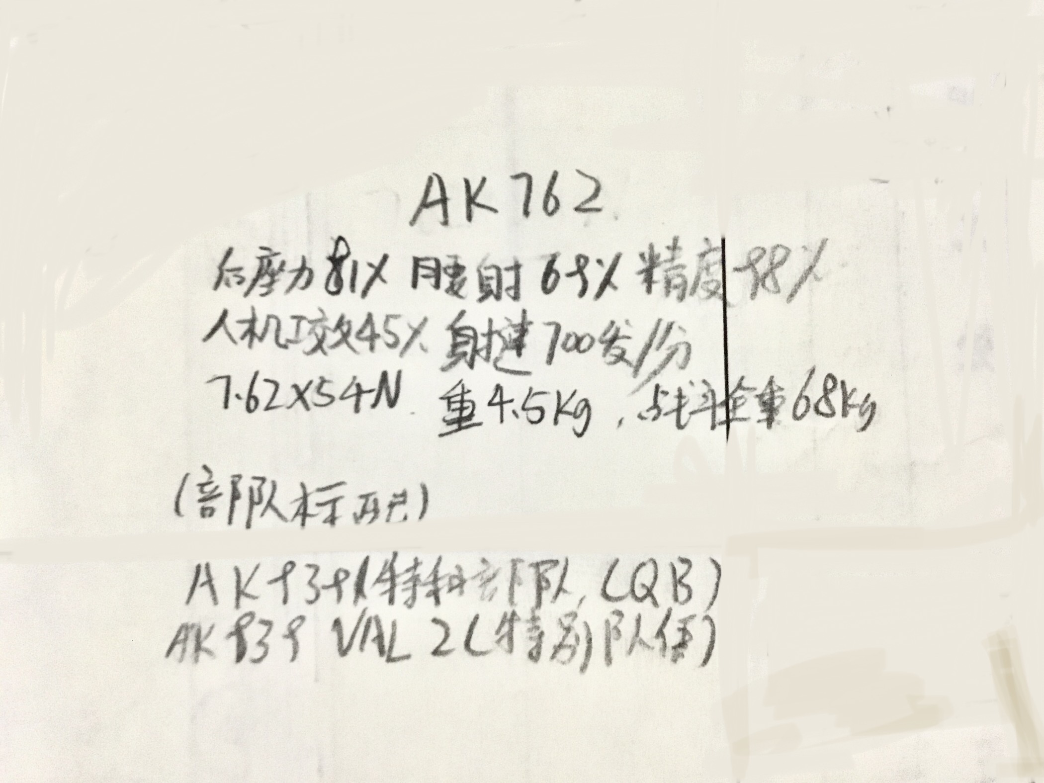  ak762 