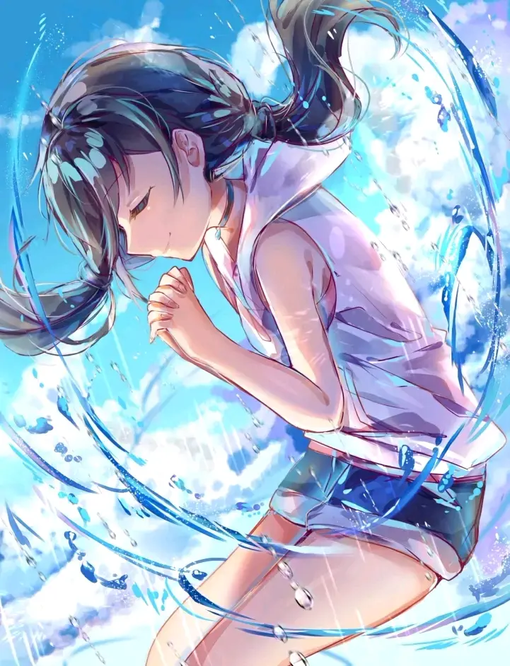 天气之子 女主天野阳菜壁纸头像 哔哩哔哩