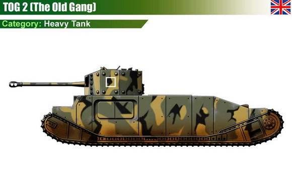 陆地巡洋舰 — togii 步兵坦克