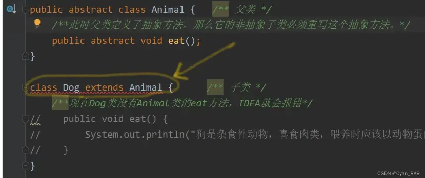 java抽象方法是什么