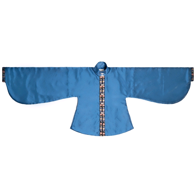 汉服种草直领对襟短衫褙子