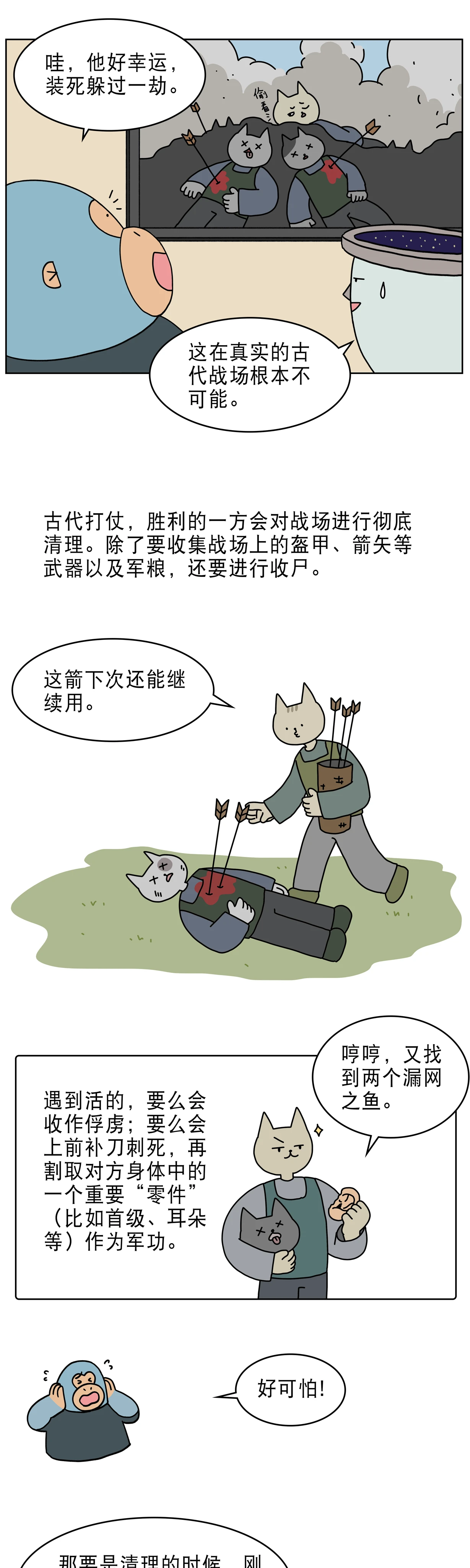 打仗装死，真的能死里逃生吗？