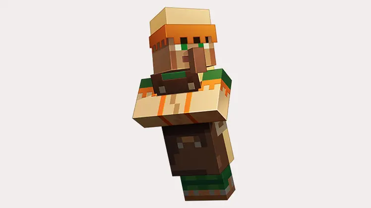 Minecraft官文 转载翻译 哪个村民穿的最好 哔哩哔哩