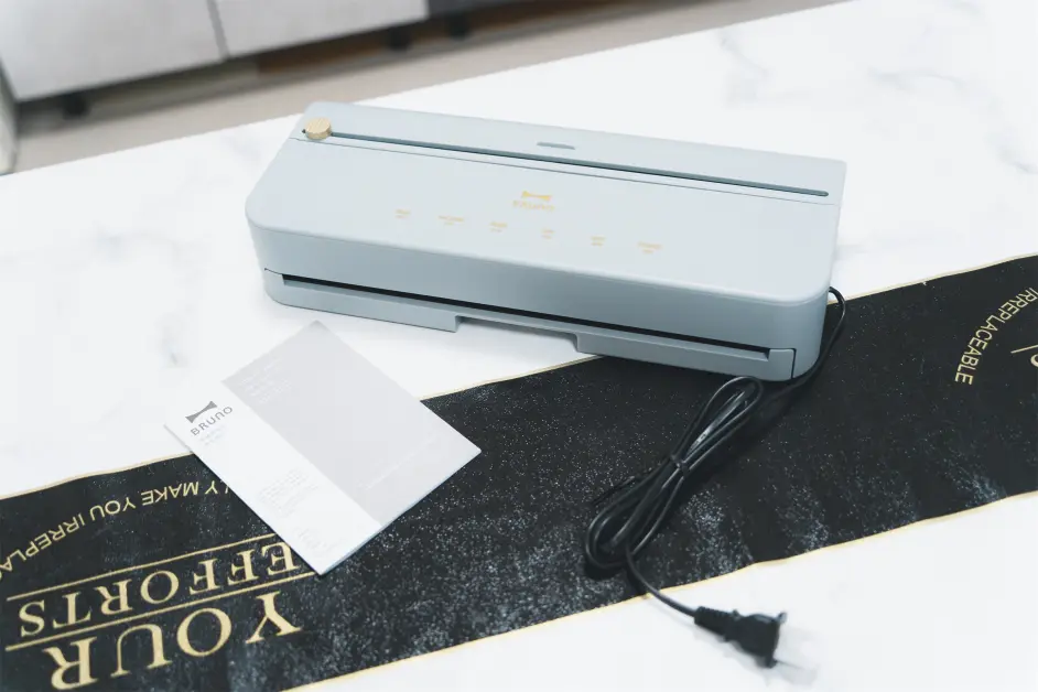 美食小帮手 日本bruno全自动家用抽真空保鲜封口机 对浪费说不 哔哩哔哩