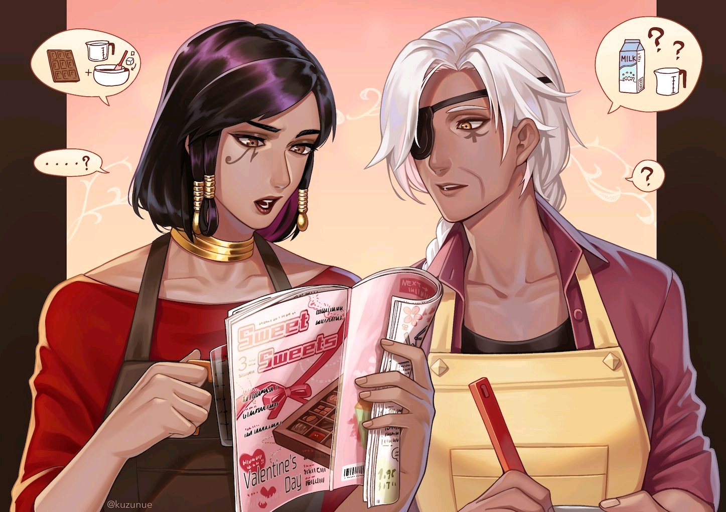 本文禁止转载或摘编 同人图 安娜 ow 法拉 守望先锋 法老之鹰