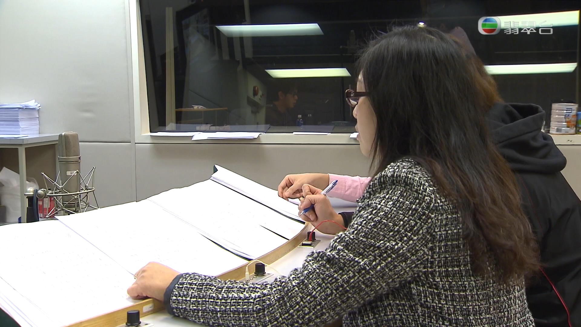 TVB配音组的工作环境