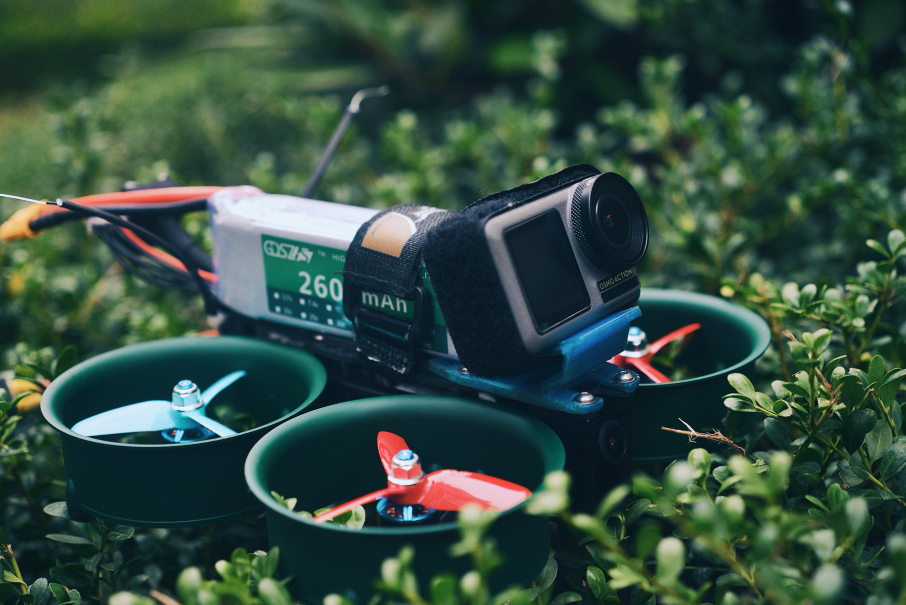 【穿越机fpv】讲一讲我的3寸涵道航拍机的配置