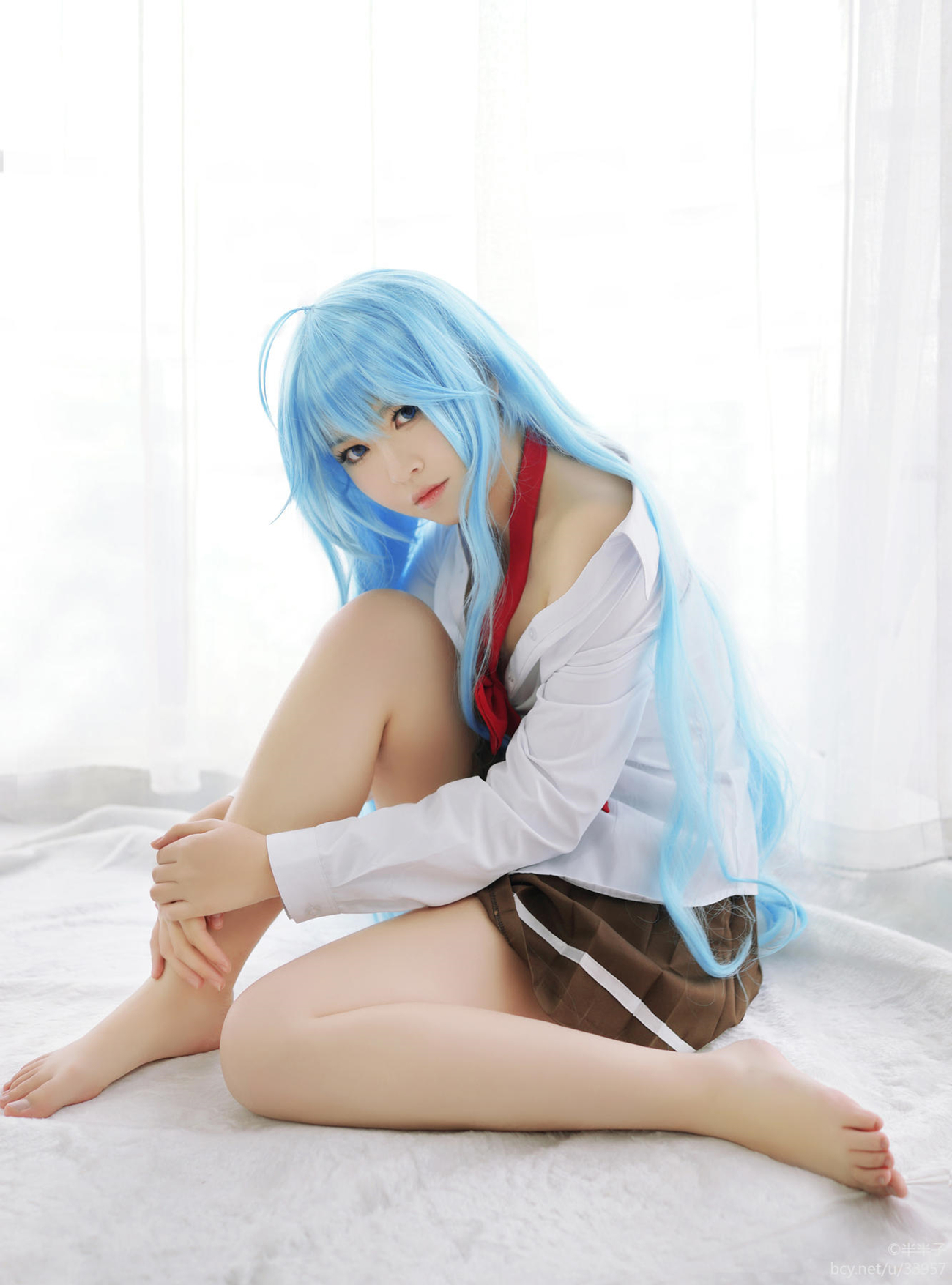 半半子电波女与青春男藤和艾利欧cosplay2