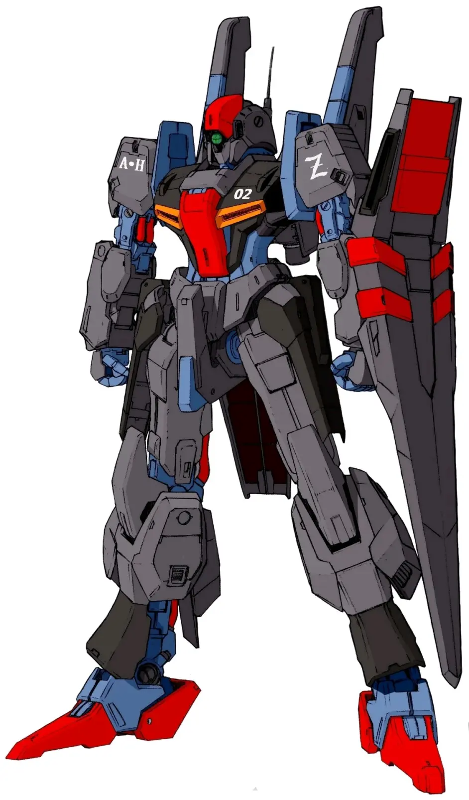 Z Msv 机体资料 Msz 006 X Proto Type Zeta Gundam 哔哩哔哩