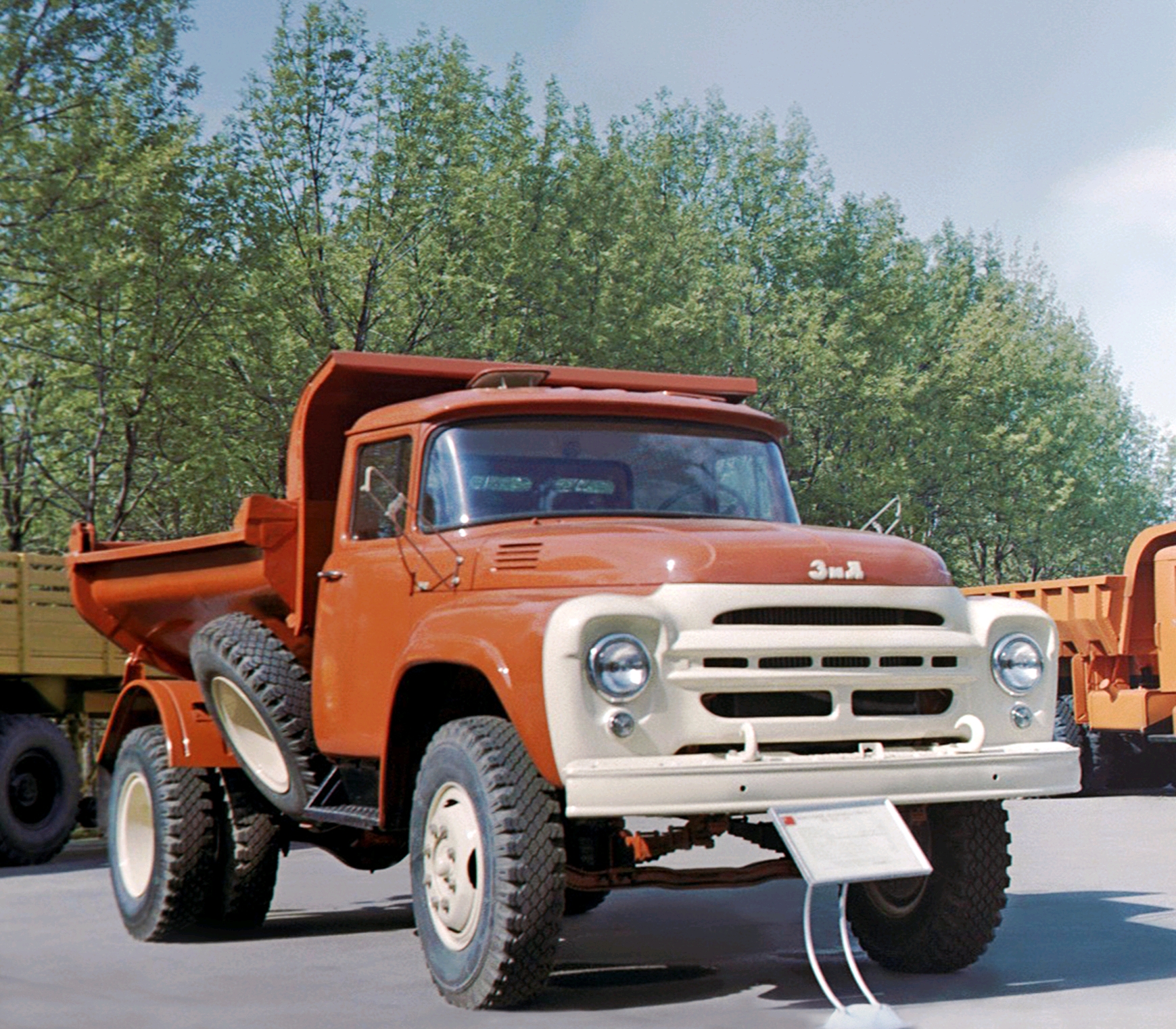 苏联zil—mmz—555系列自卸车