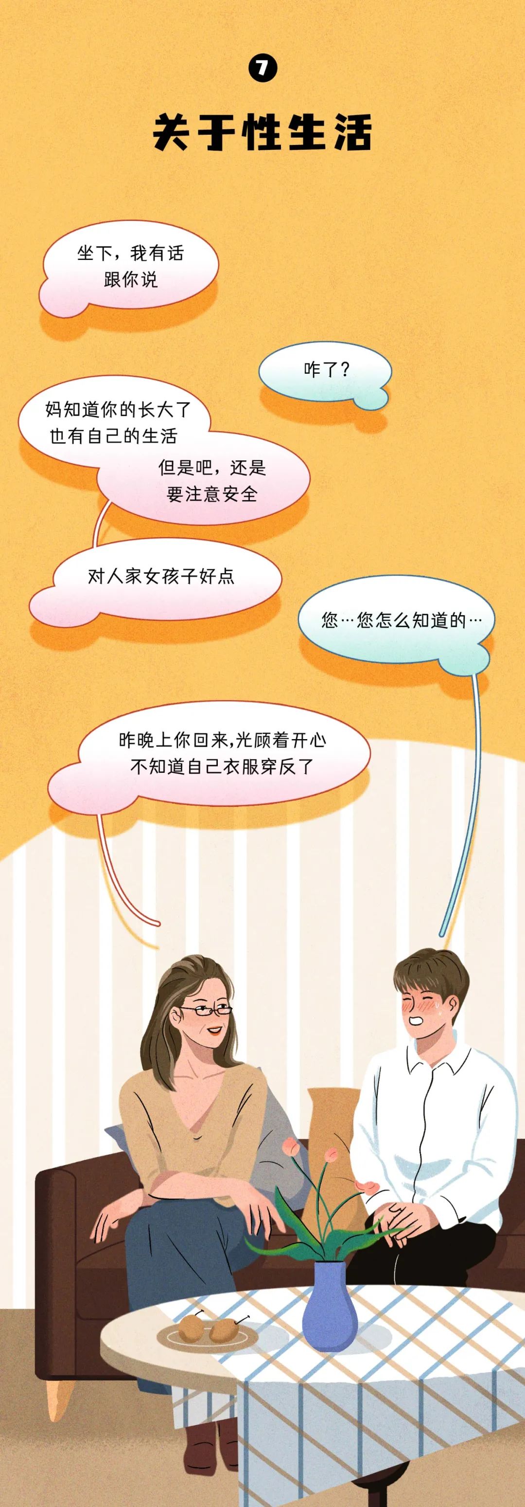 你妈是怎么发现你有性生活的8