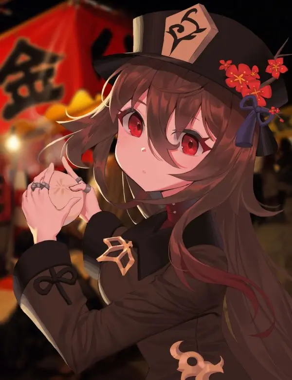 原神胡桃高清1080p美图壁纸50张 哔哩哔哩