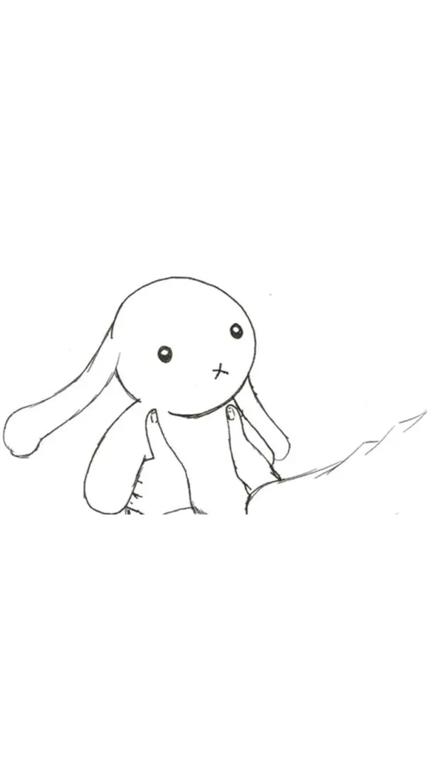 白色背景壁纸 超清 二次元 可爱 文字 哔哩哔哩