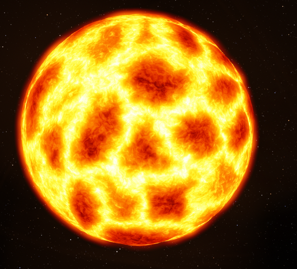 太空引擎虚拟恒星/现实恒星大小比较 - 哔哩哔哩