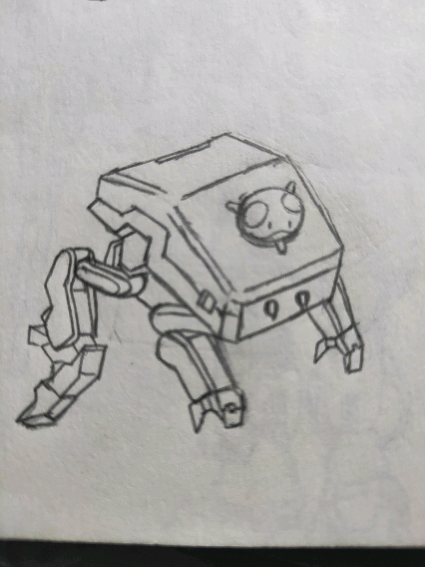 本人课余时间的高达绘画本