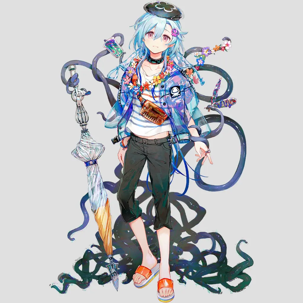 【明日方舟】干员差分立绘——水月