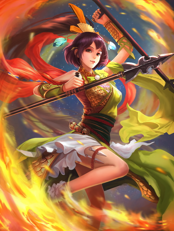 三国杀皮肤收藏册之殊颜熠黛(10张)