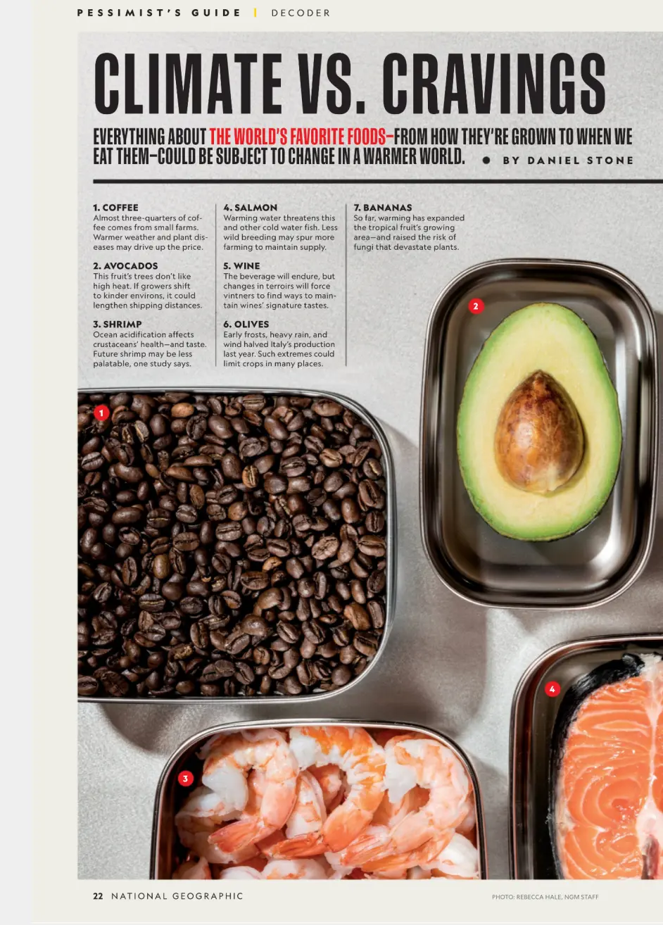 全球暖化导致粮食危机 美国国家地理文章 哔哩哔哩