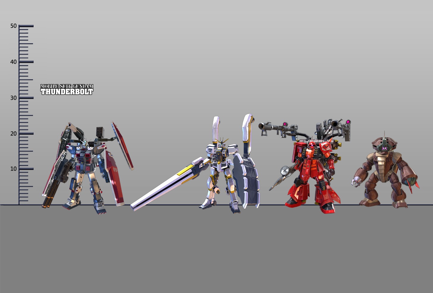 高达vs系列比例图