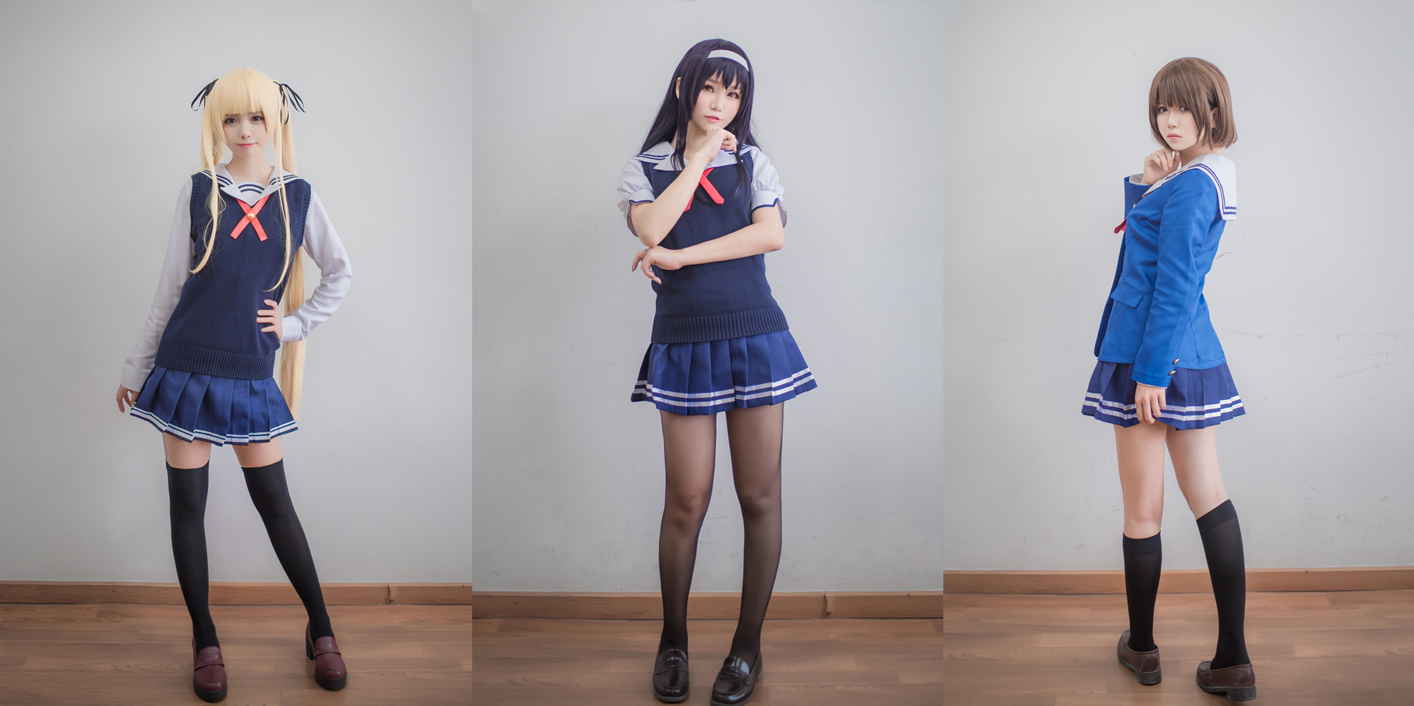 Yoko宅夏白金Saki小野妹子w路人女主的养成方法同人cosplay7