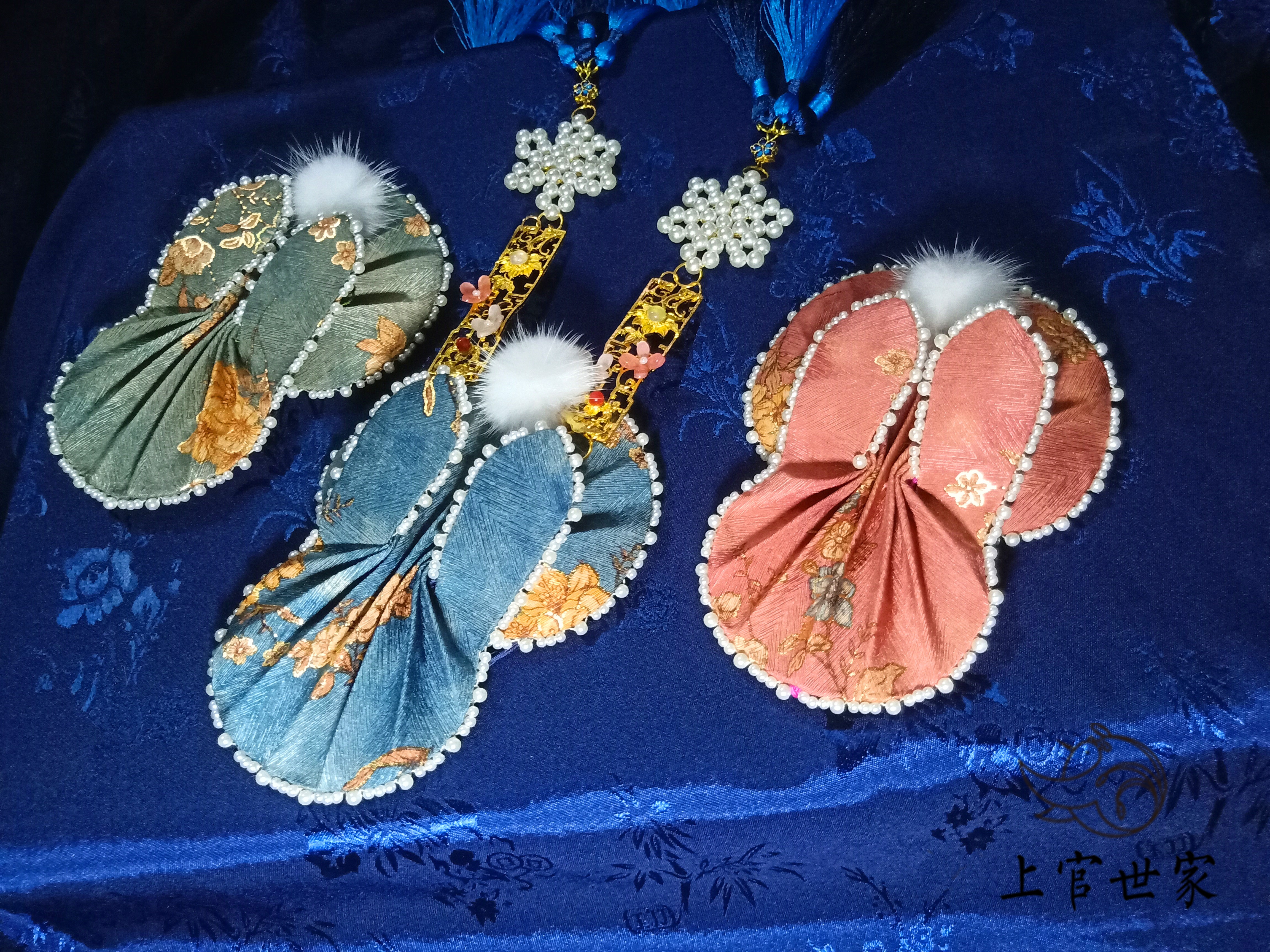 【汉服配饰】适合中秋佩戴的玉兔古法荷包