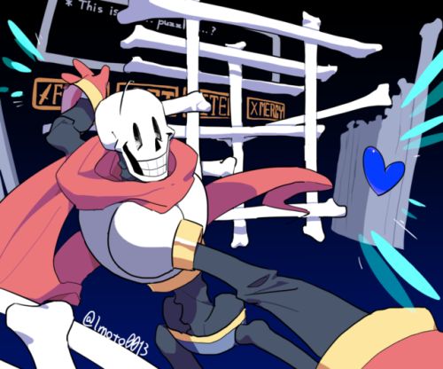 undertale傳說之下精美人物圖包papyrus第3期