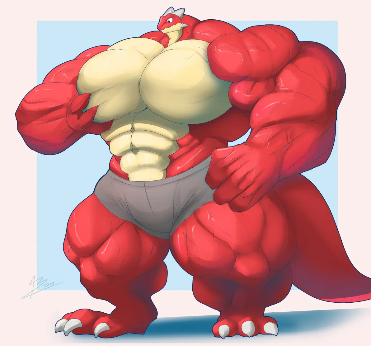 muscle肌肉兽人分享22