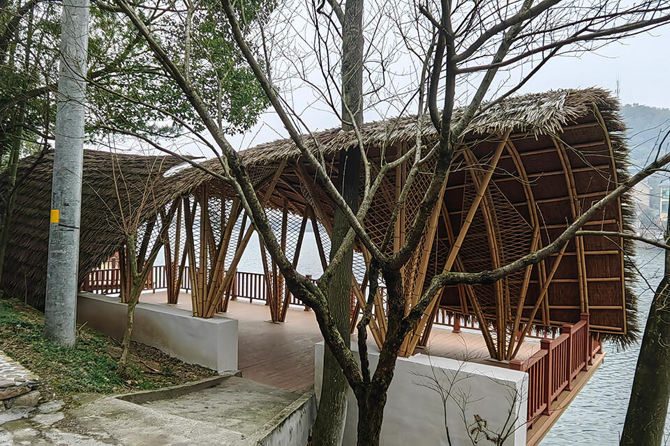 2021年安吉国际竹建筑设计比赛作品鉴赏 竹亭 竹廊 竹景观 竹构筑物 - 哔哩哔哩