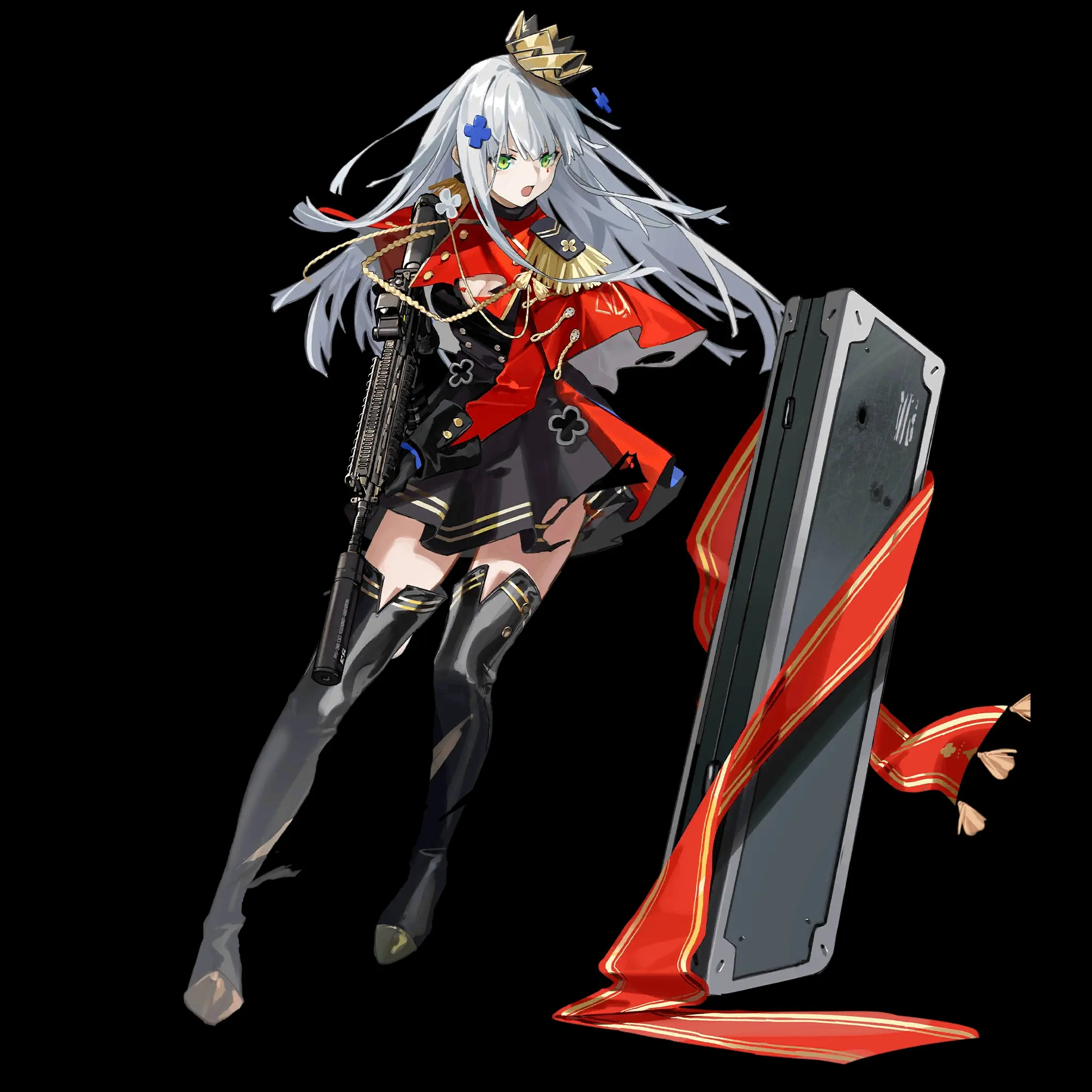 少女前线hk416立绘 - 哔哩哔哩