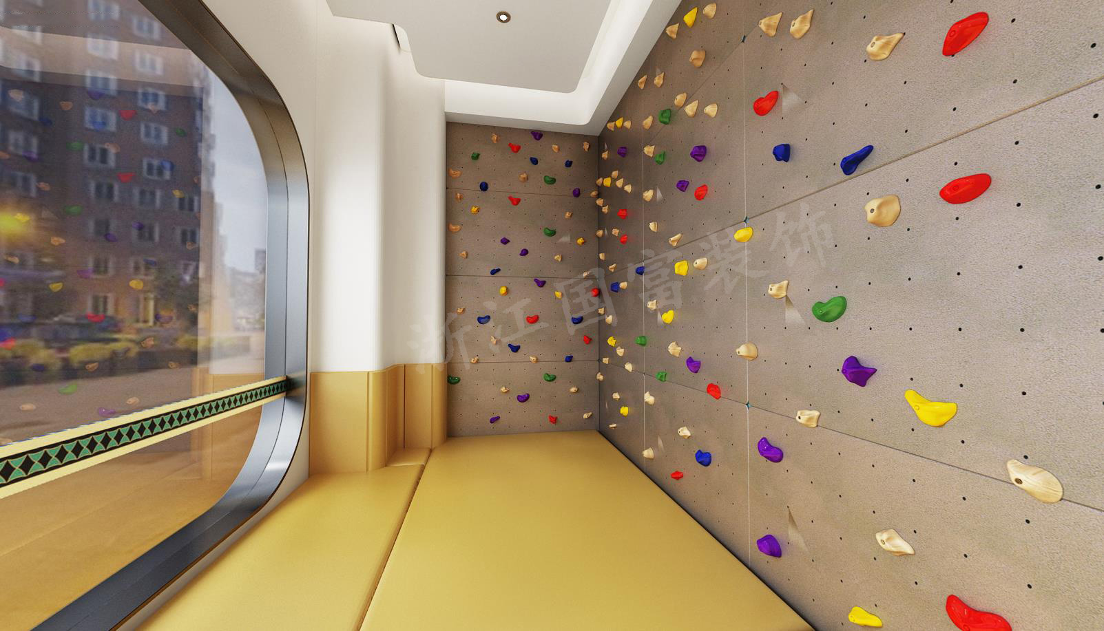 杭州儿童运动场馆装修设计公司案例