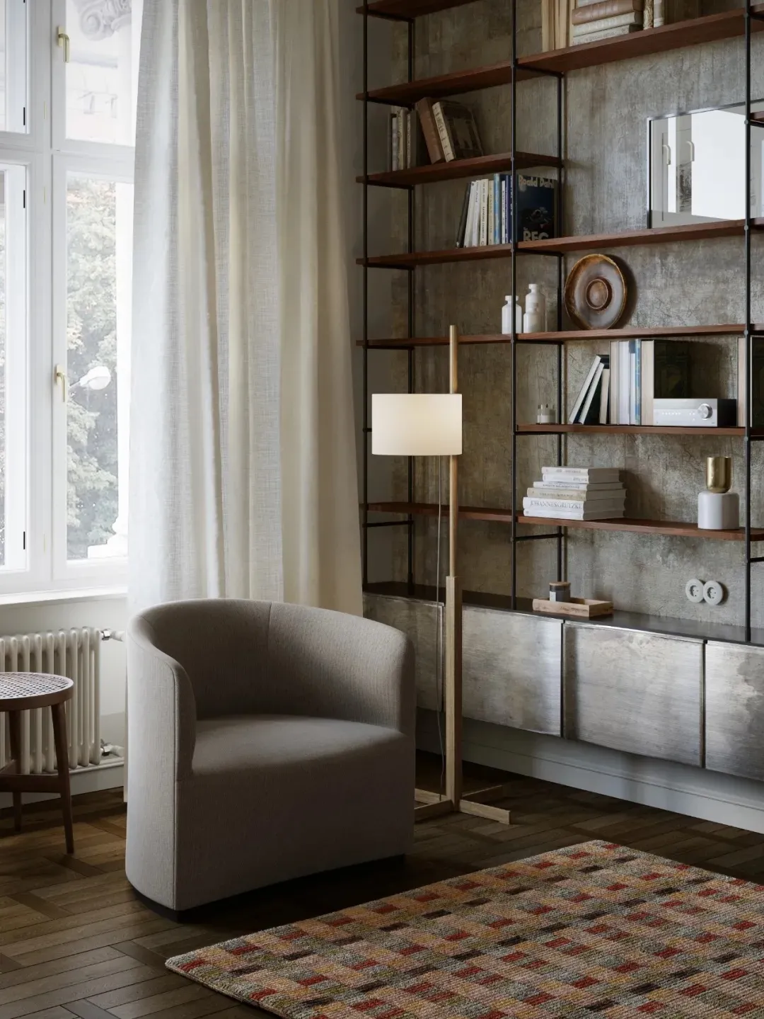 180平复古轻奢风格装修,最富艺术感的美宅!