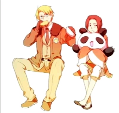 aph金钱组米耀同人图1