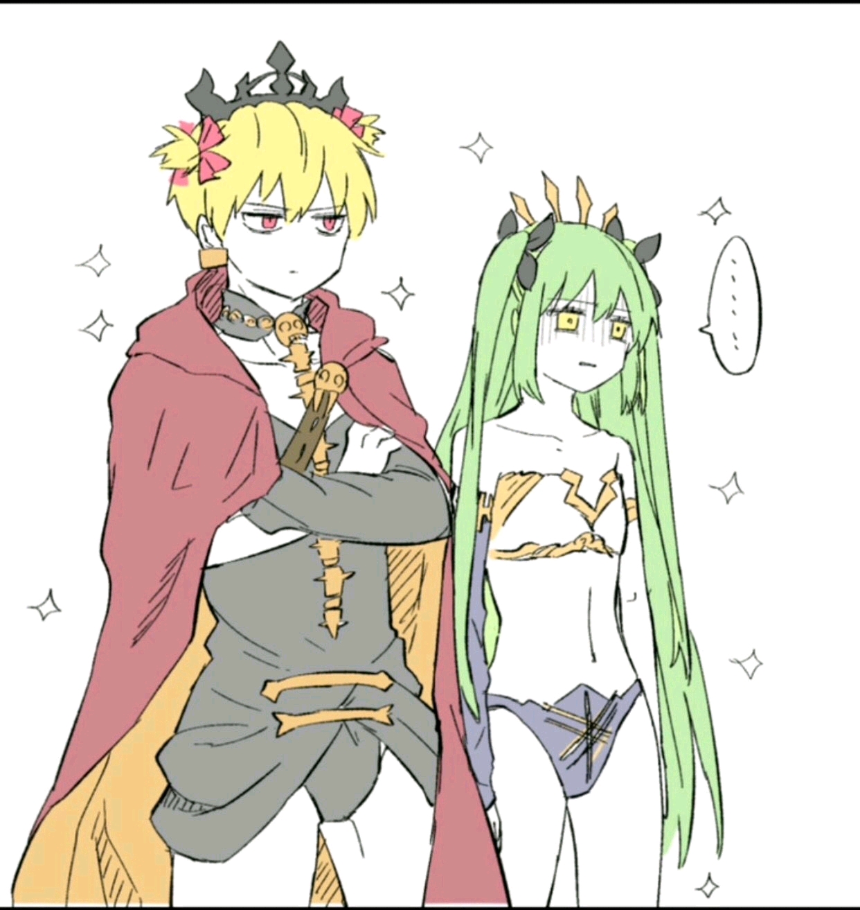 将fgo各位的衣服偷换上fgo趣图第六期