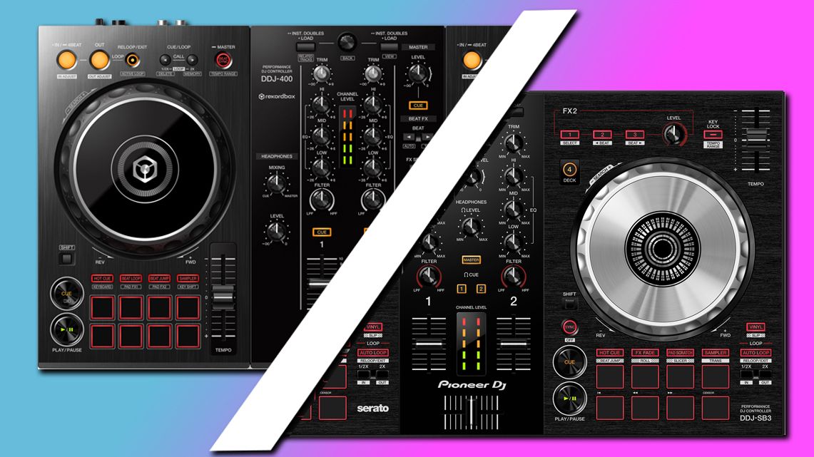 对比评测:DDJ-400 VS DDJ-SB3 - 哔哩哔哩