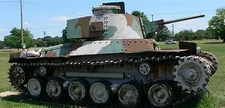 二战时日本装备的坦克